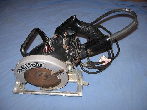 SEARS CRAFTSMAN INDUSTRIAL WORM DRIVE CIRCULAR SAW 7 1/4&#034; VERY NICE! 135.276103