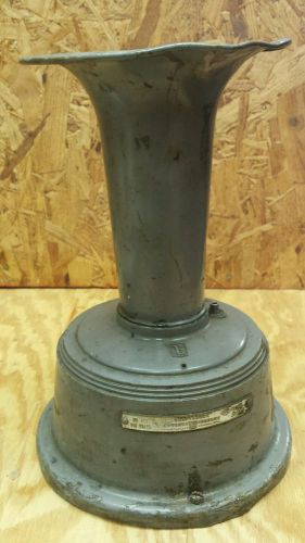 Vintage Adaptahorn No. 372 115 volts tsunami fire horn