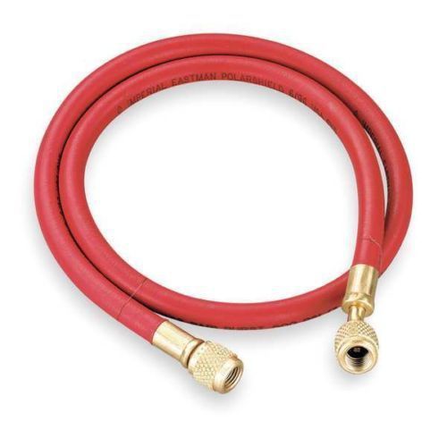 YELLOW JACKET 21660 Charging Hose 1/4 In,Color Red,L 60 In