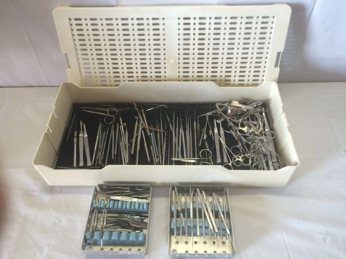 Cataract Eye Surgery Ophthalmic Instrument Set with Tray ~ 115 Pieces