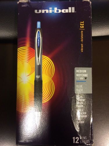 Sanford 33951 Gel Pen, Retractable, Refillable, .7mm Point, Blue Ink