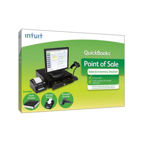 QuickBooks POS Pro Desktop 12.0 1-User v12 (2015) W/Hardware