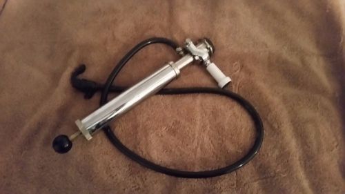 Beer keg pump - short lever handle - 8&#034; for sale