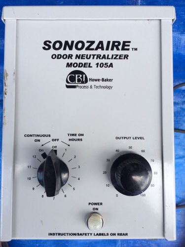 Ozone Sonozaire Neutralizer 105A