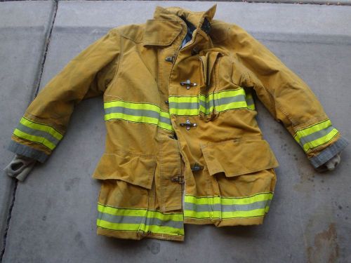 42x35 - Globe Men Firefighter Jacket Turnout Bunker Fire Gear #8 Halloween