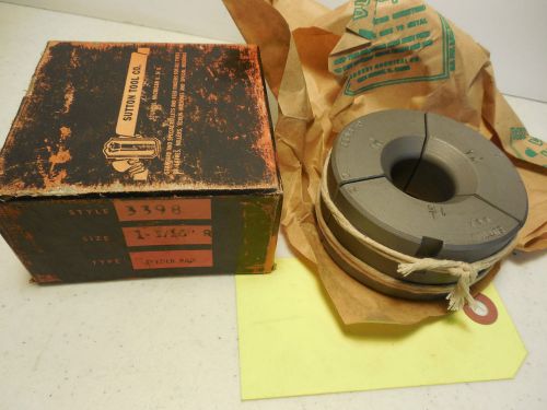 SUTTON TOOL COLLET PAD WS WARNER SWASEY 1-1/16 RD 3398 FEEDER. MB5