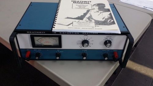 HEATHKIT IM-5248 distortion analyzer,with manual and large foldouts,not tested,