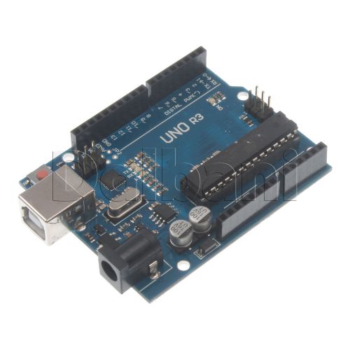 UNO R3 Arduino Microcontroller Board Atmel ATMEGA328P-PU