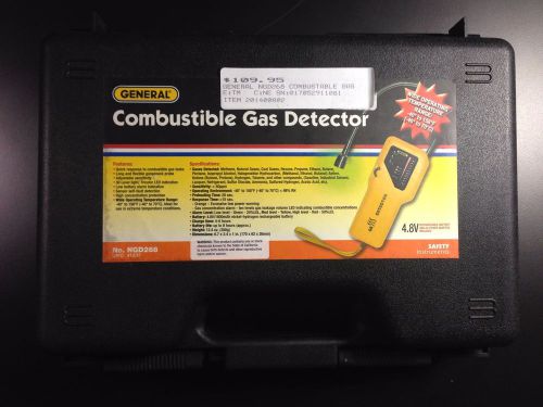 General Tools Combustible Gas Detector NGD268 41537