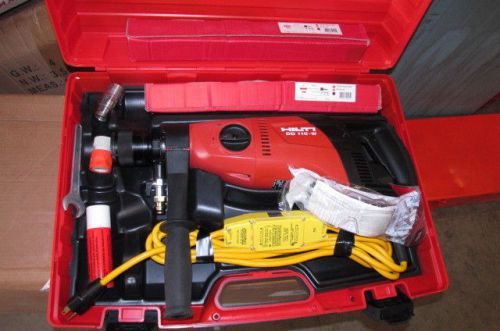 Hilti dd-110w  115v/ac core drill wet/dry system hand held kit combo  new (450) for sale