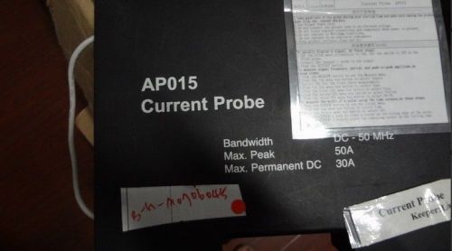 LeCroy AP015 30 A, 50 MHz BW Current Probe