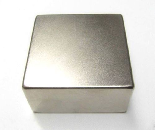 N50 neodymium magnet 2x2x1&#034; rare magnets imanes fuertes block 50x50x25mm m15 ql for sale