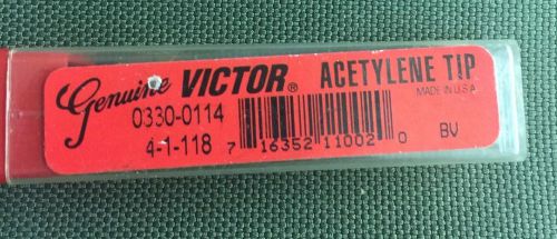 1 Ea Victor 4-1-118 Acetylene Scarfing Tip