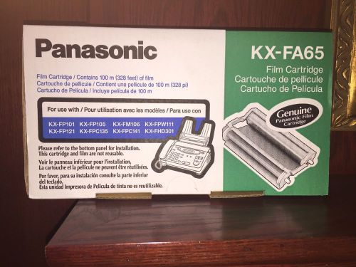 Genuine Panasonic NEW!! KX-FA65 Fax Machine Toner Film Cartridge ink