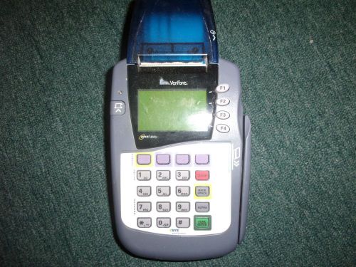 Verifone omni 3200se card reader credit card terminal with power cord for sale