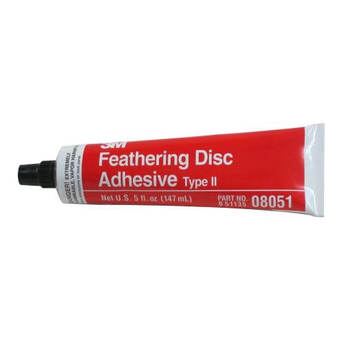 3m 08051 feathering disc adhesive (type 2) tube - 5 oz. for sale