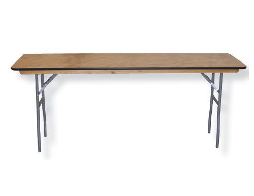 8&#039; wood training table 18&#034;x 96 (unit of six (6) for sale