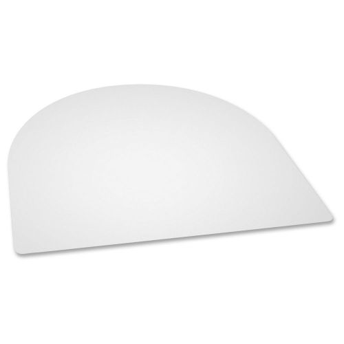 Lorell rectangular crystal clear desk pad - 24&#034; width x 19&#034; depth - polyvinyl for sale