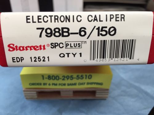 798B-6/150 L.S. STARRETT ELECTRONIC CALIPER (NIB) SEALED PACKAGE