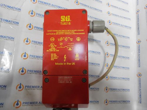 SCIENTIFIC TECHNOLOGIES,TL8018,SAFETY INTERLOCK SWITCHW/GUARD LOCKING