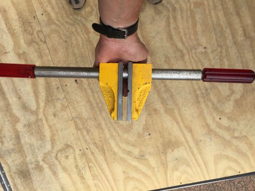 Wahlstrom float lock bandsaw vise with double handle for sale