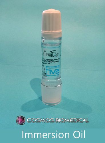 Immersion oil for microscopes -  10ml in dropper bottle (non-toxic) for sale