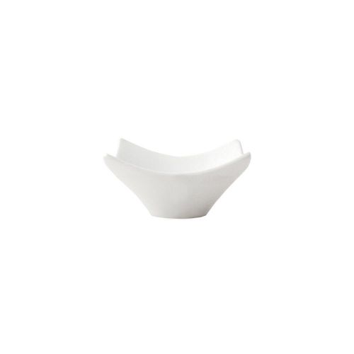 Front Of The House DBO072WHP22 Origami 7 Oz. Square Bowl - 6 / CS
