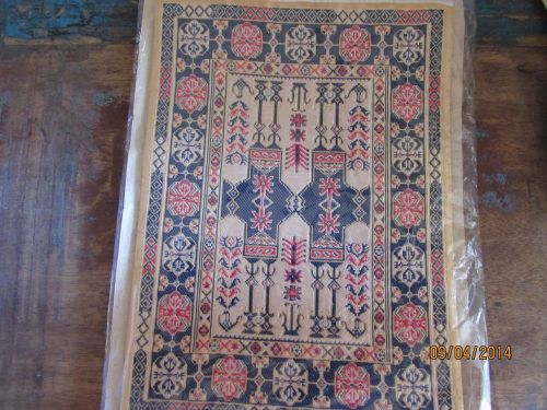 Rug doll hous rug Mouse Pad - Miniature rug mouse pad with fringe