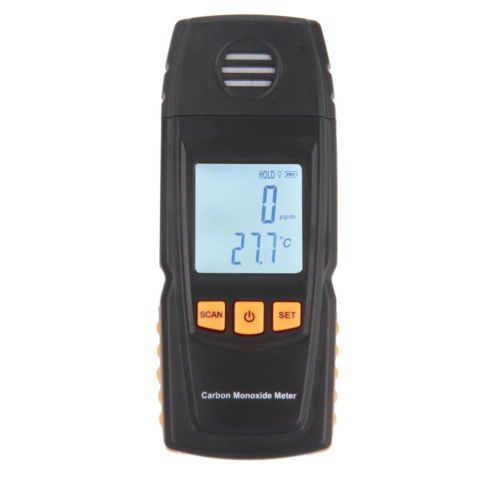 Portable Digital Carbon monoxide Meter Gas 1000PPM Backlit Backlight GM8805