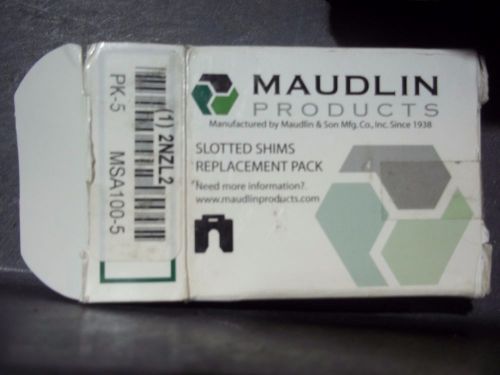 MAUDLIN PRODUCTS MSA100-5 Slotted Shim - LOWEST PRICE + FREE SHIPPING
