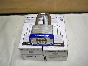 Lot of  5  Resettable Master Padlocks-179LH-NEW  Free Domestic Shipping