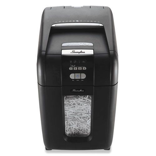 Stack-and-shred 300x hands free shredder, super cross-cut, 300 sheets for sale