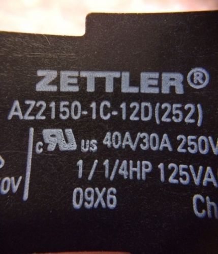 AZ2150-1C-12D American Zettler Electromechanical Relay 12VDC ROHS 40 PIECES