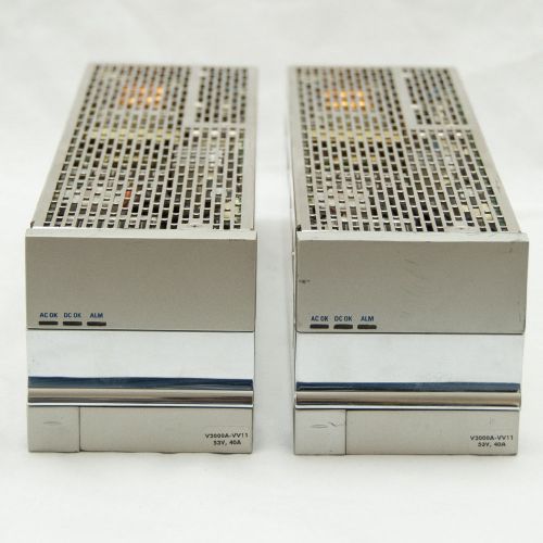 Lot 2 VALERE Power V Series V2000A-VV11 Rectifier Module 2000W 53V 40A