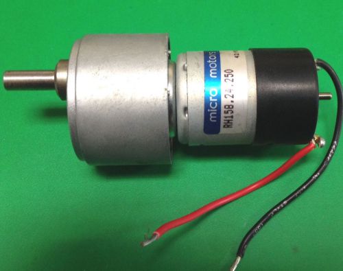 Micro Motor RH158.24.250 DC Gearmotor 21-26 rpm