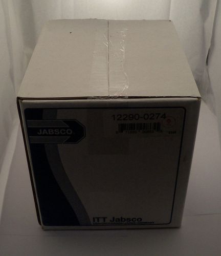 Jabsco 12290-0274 115v pump viton impeller &amp; seal self priming -- new -- for sale