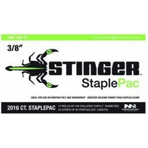 National nail 136420 stinger cap and staple for sale