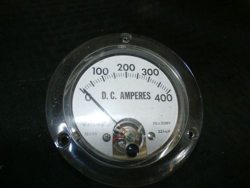 Simpson W-8061A-6 Panel Meter 0-400 DC Amperes
