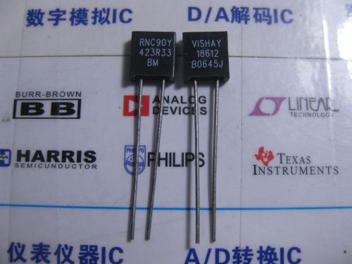 1x RNC90Y 423R33 BM Vishay RNC90 Series Metal Foil Resistors Y0089423R330BM0L