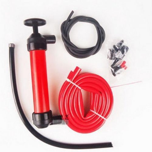 Car water oil fuel pump transfer gas liquid pipe siphon pump kit tool on sale l for sale