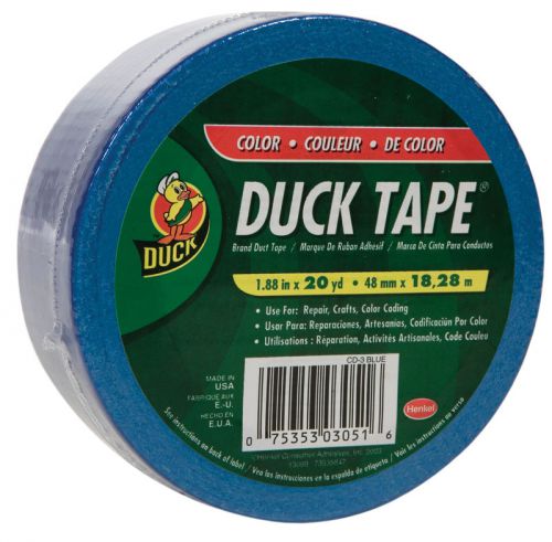 Duck ducktape blue 20yd- 3641-8556 duct tape new for sale