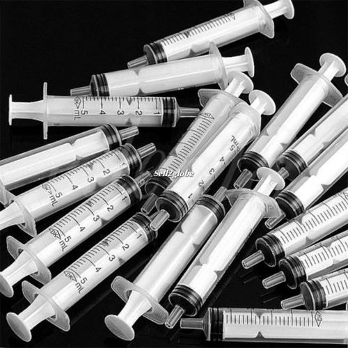 10x5ml Disposable Plastic Sampler Syringe For Measuring Hydroponics Nutrient G8