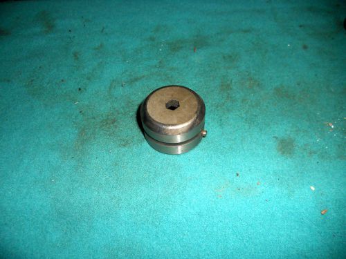 Wilson Tool 0.385 Hex Die, 1-7/8&#034; diameter x 1-3/16&#034; high