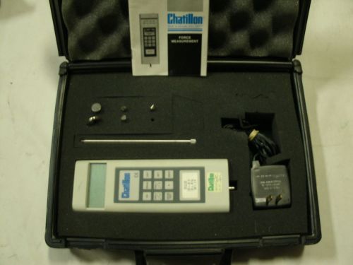 Chatillon DFGS100 Digital Force Gauge Works Tested accurate
