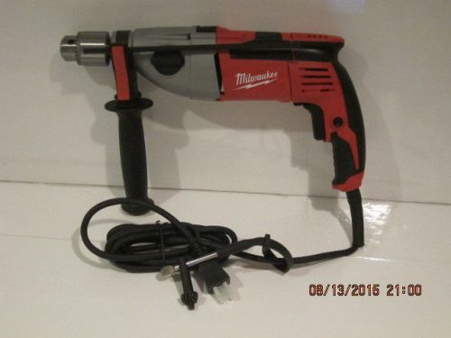 Milwaukee 5380-21 corded hammer drill, 1/2 inch/9amp/120vac free ship 2015 new!! for sale