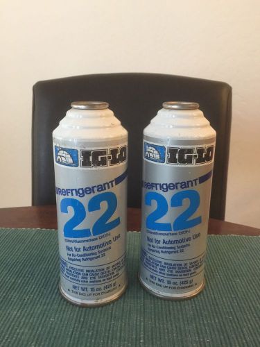 IG-LO Refrigerant 22 (2) 15oz Cans