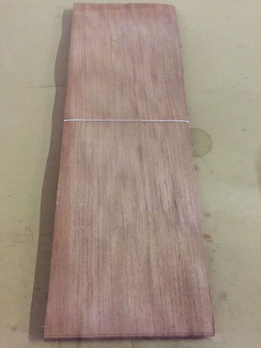 Wood veneer bubinga 9x28 22pcs total raw veneer  &#034;exotic&#034; bub2 10-13-15 for sale