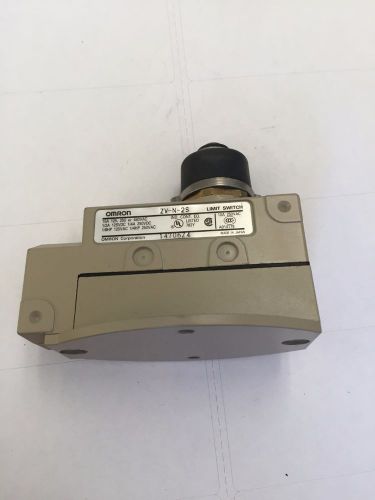 Omron Booted 15A SPDT Sealed Plunger Enclosed Limit Switch ZV-N-2S 480AC (B36)
