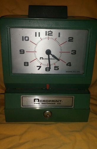 Manual Punch Employee Time Clock