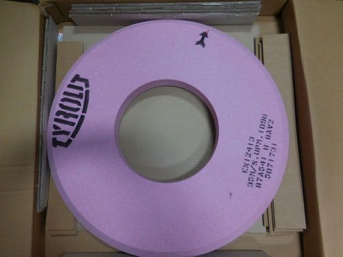 Tyrolit 24&#034; x 2&#034; x 10&#034;  Beveled Grinding Wheel 87A541-H8A-V2, 54 Grit New